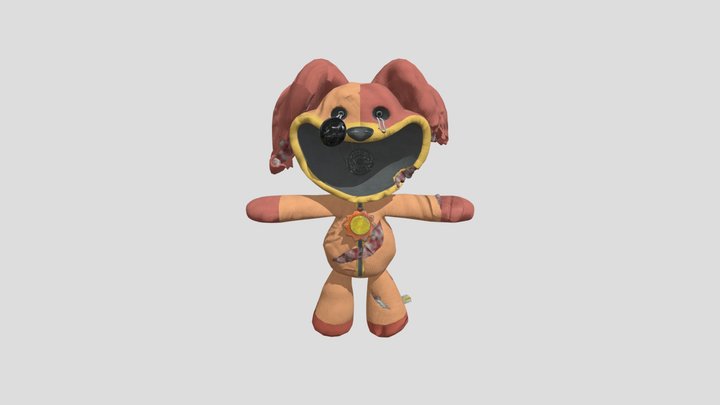 Dogday_Plush_Critter 3D Model