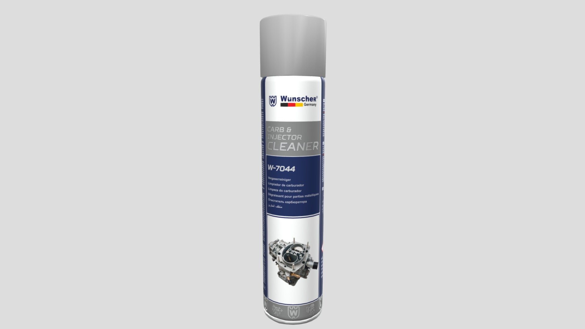 W7044 Carburetor cleaner — Sketchfab embed 3D viewer