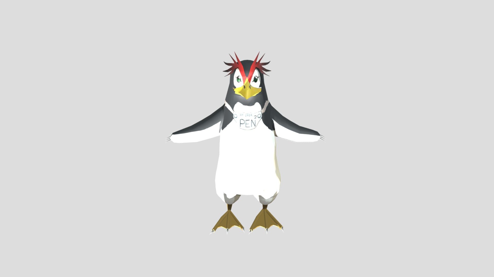 penpen_eva — Sketchfab embed 3D viewer