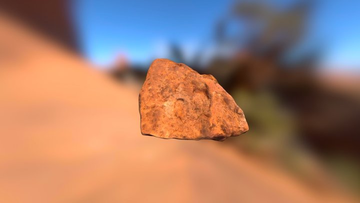 Desert Rock 3D Model