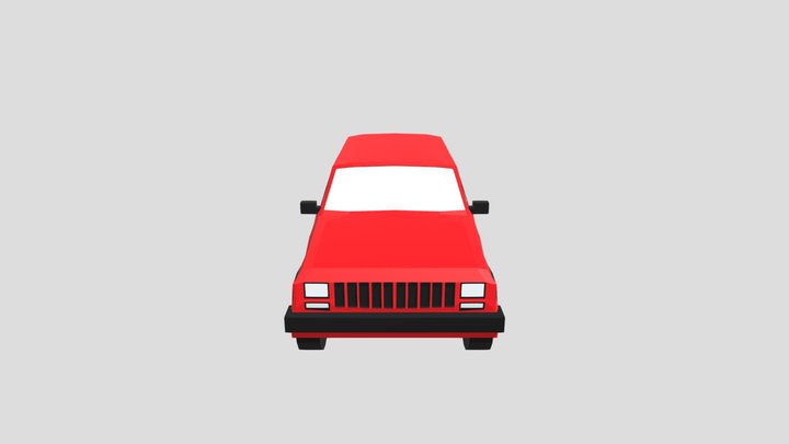 Jeep(test model) 3D Model