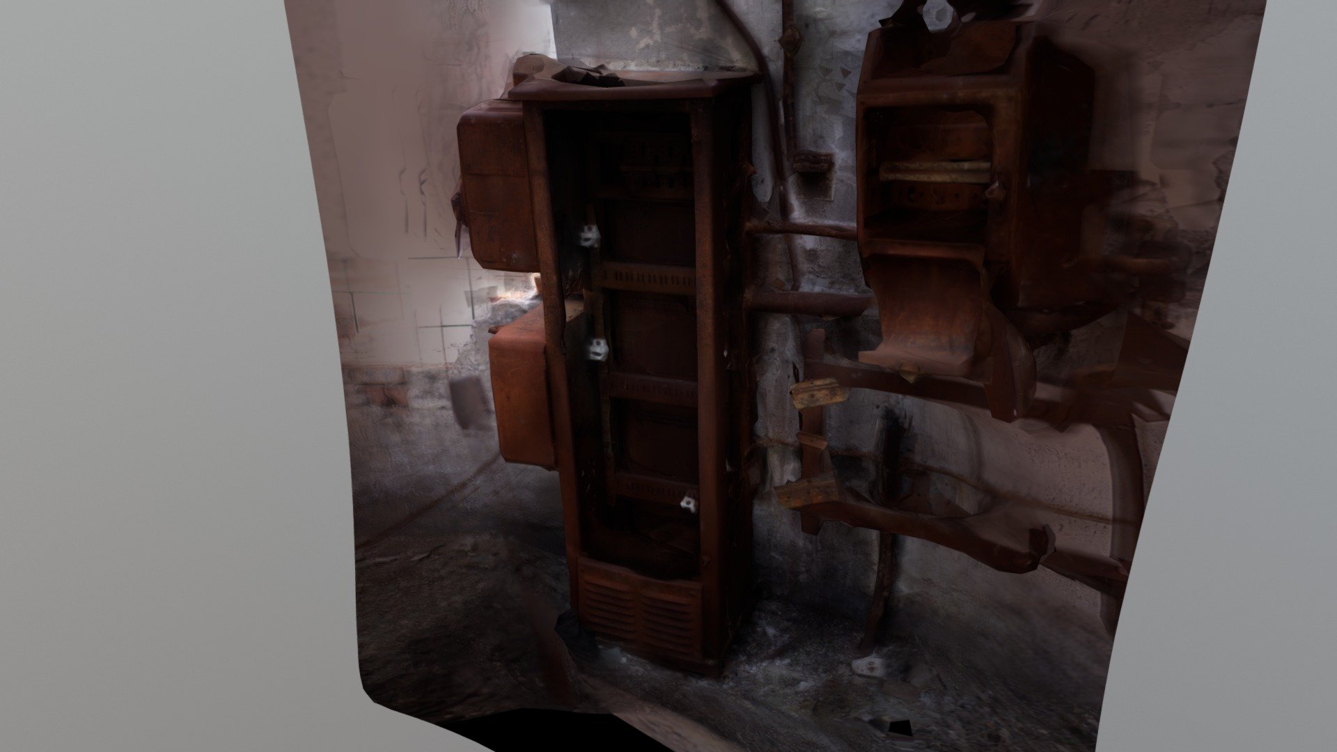 rusty cabinet - 3D model by crfrog [143c873] - Sketchfab