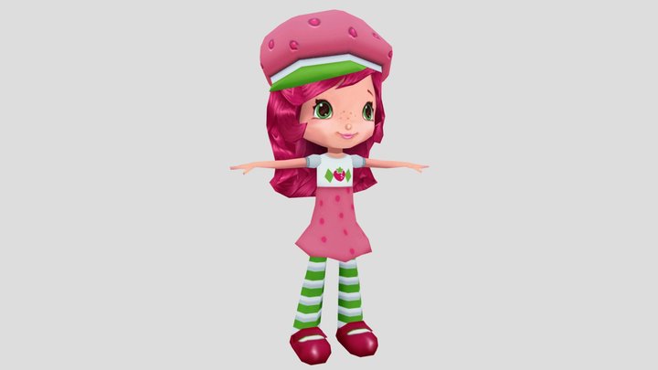 SSBR - Strawberry Shortcake 3D Model