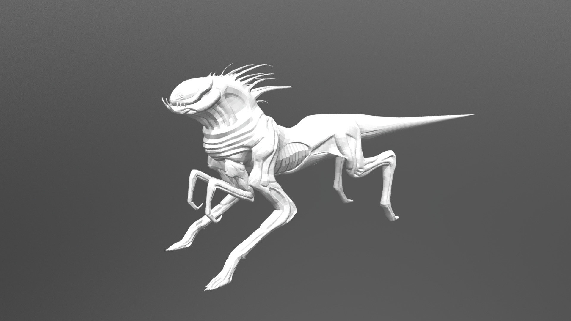 Creaturetoponly - 3D model by nicholas.rowley [143d633] - Sketchfab