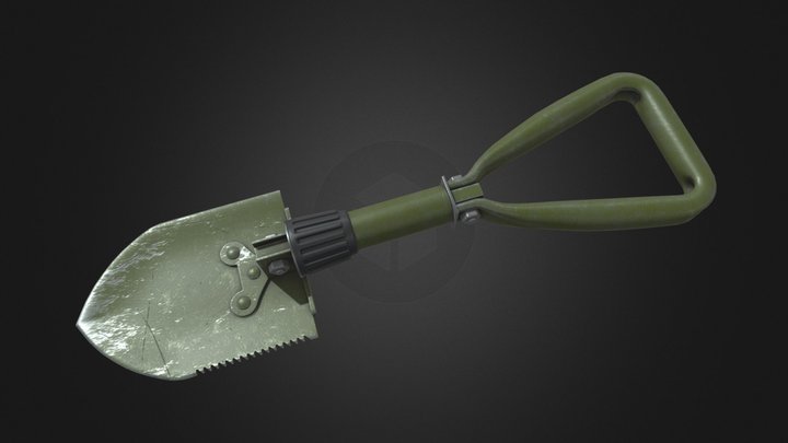 Survival Shovel 3D Model