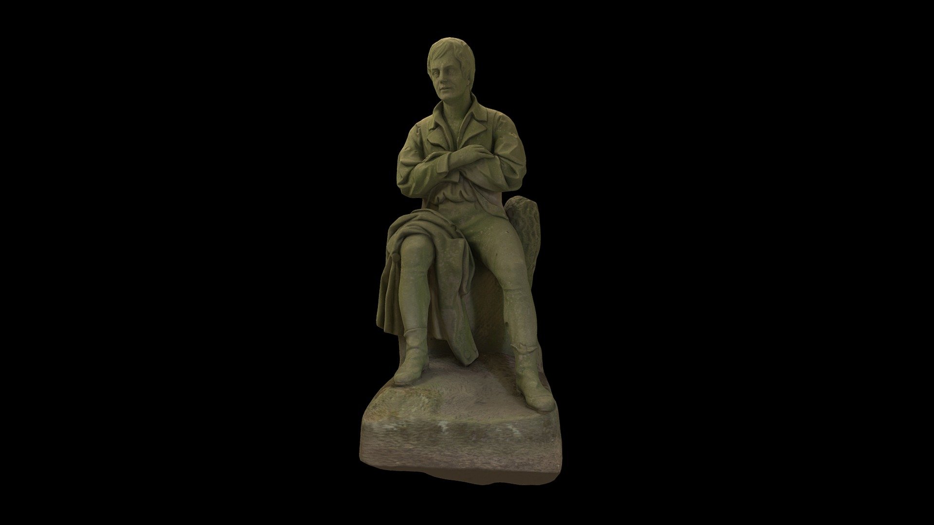 Robert Burns Statue: Conservation Animation - 3D model by Spectrum ...