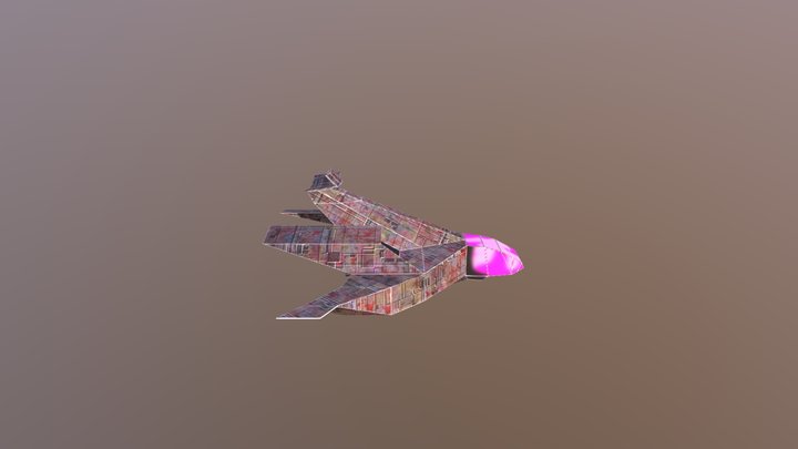 Spaceship 3D Model