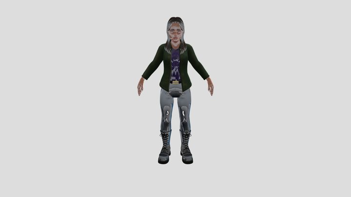 Grown-up Charlie 3D Model
