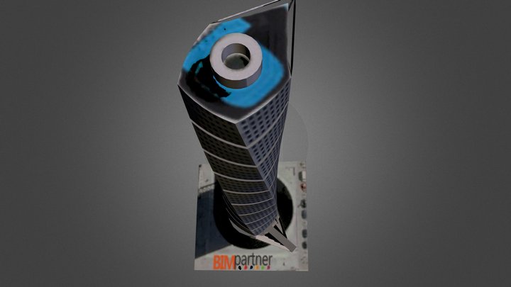 turning torso 3D Model