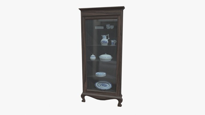 Furniture Asset - China Closet 3D Model