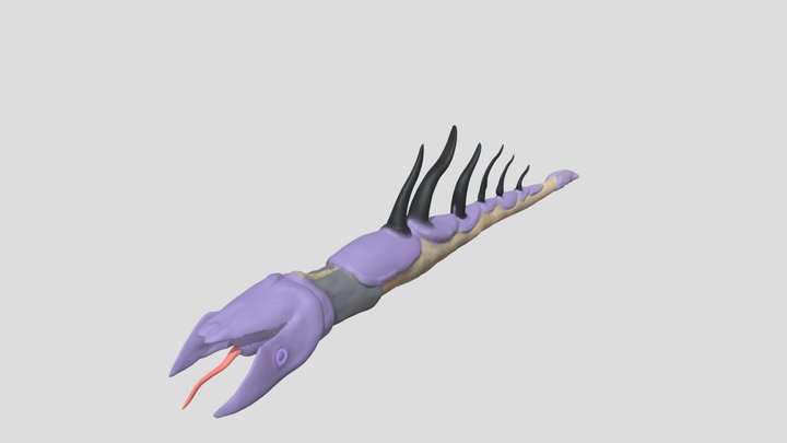 bionicle MoL - Kraata (movie style) 3D Model