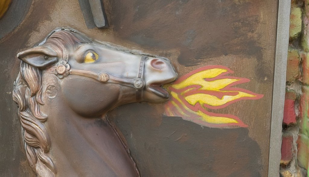 SF3D - Fire-breathing horse