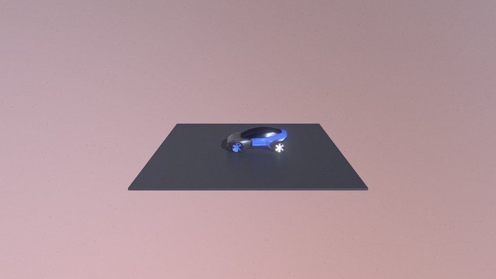 Toyota Proposal Theme 2 Coupe 3D Model