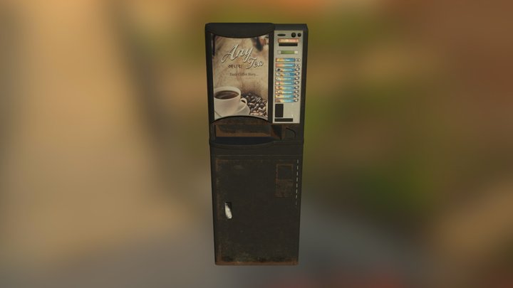 Lr Sm Coffeemachine 3D Model