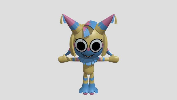 Yatta - Dandy's World (Official Rig) 3D Model