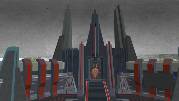 Free fire rampage lobby 3d model 3D Model