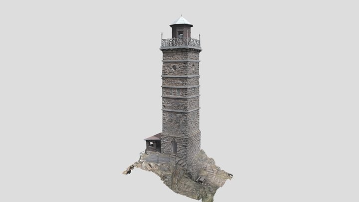 Rozhledna Pajndl 3D Model