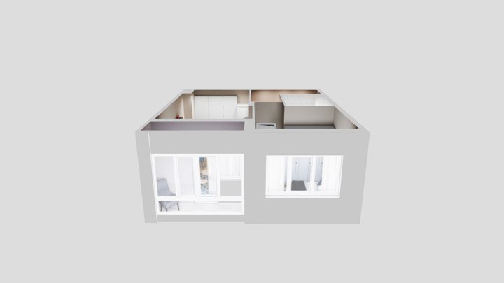Interior_KZ_33A-46_FBX 3D Model