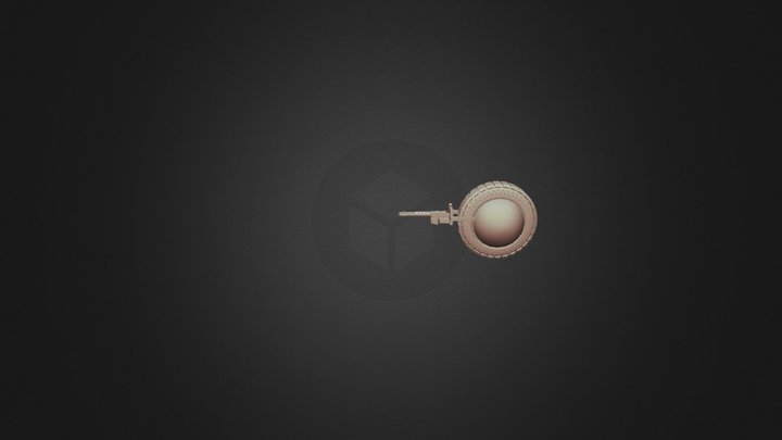 Monster Wheel 3D Model