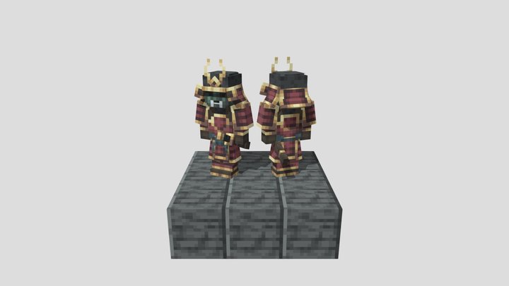 Segun model in minecraft 3D Model