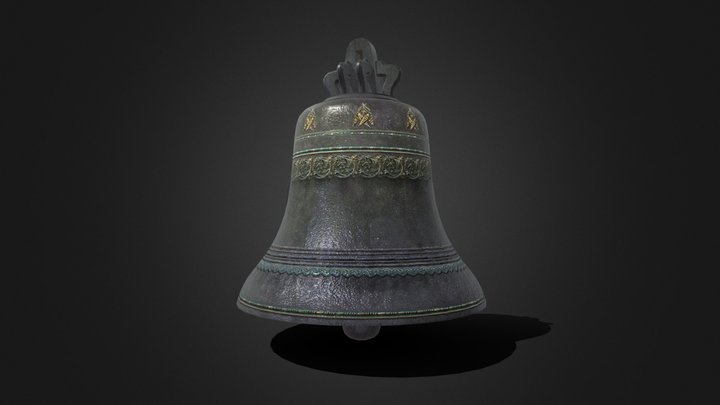 Church bell 3D Model