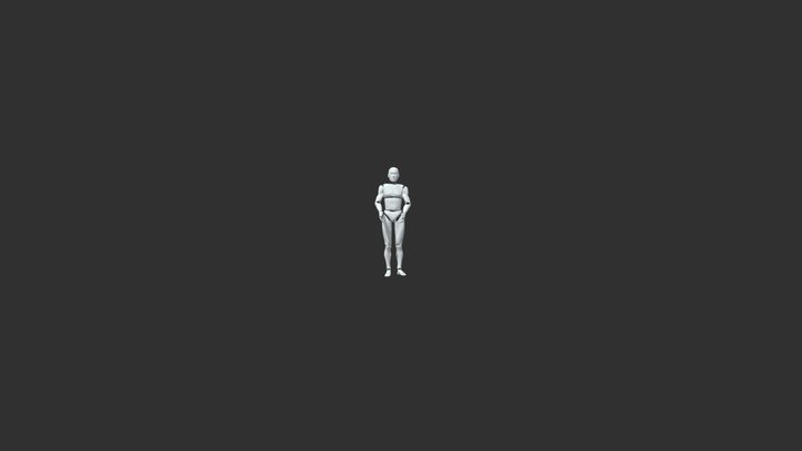 Carrying A Box 3D Model