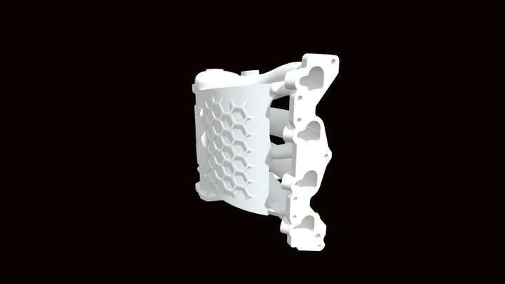 Honda_Civic_Intake-Manifold scaled down 3D Model