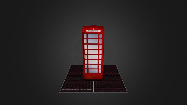 phonebooth 3D Model