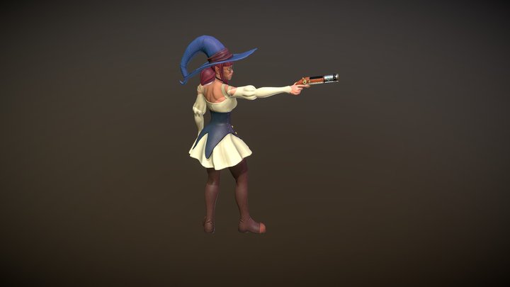 Mage_pose 3D Model