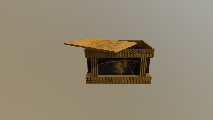 Chest Goa'uld 3D Model