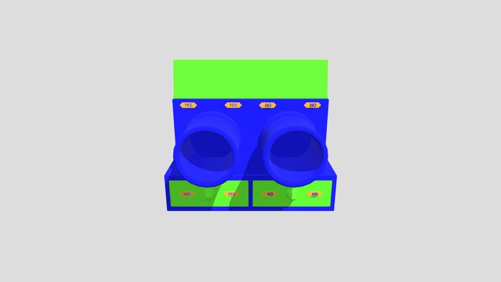 RAS Ballot Box - 3D Print Version 3D Model