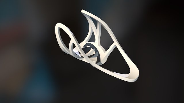 Microphone Clamp - Topology Optimisation - 001 3D Model