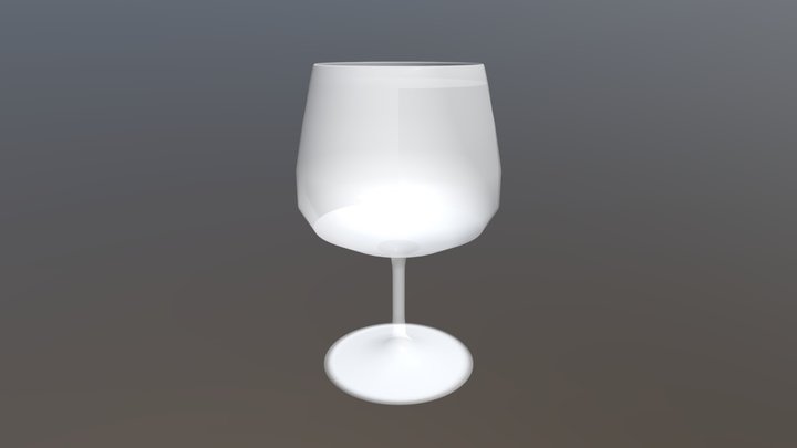 Wine Glass 3D Model