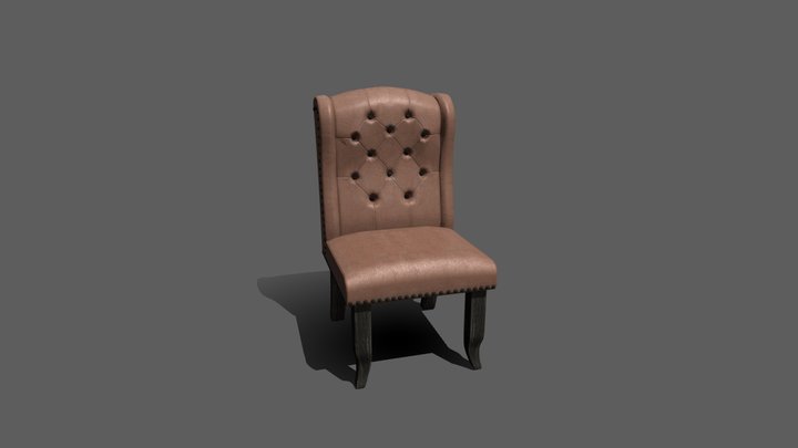 Cushion Chair 3D Model