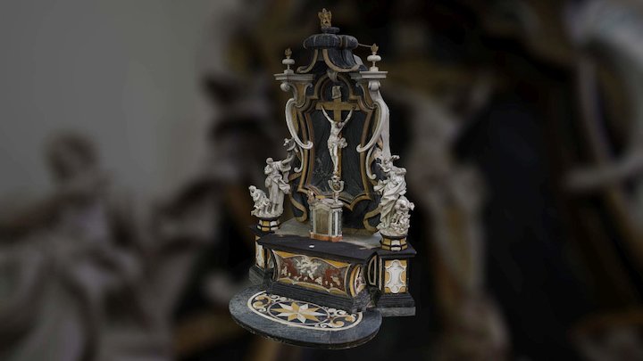 The Altar of St. Cross (Vektra d.o.o. Varaždin) 3D Model