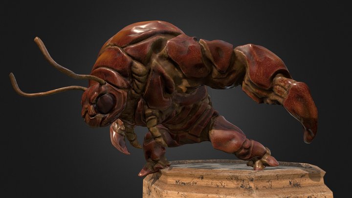 Mutant Beetle 3D Model
