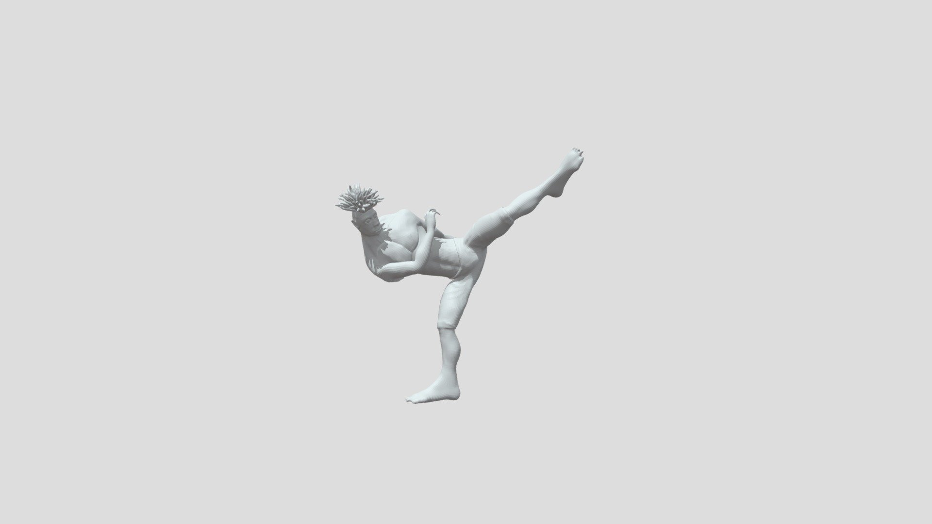 High Kick Model - 3D model by lgaguilar [144d8a7] - Sketchfab