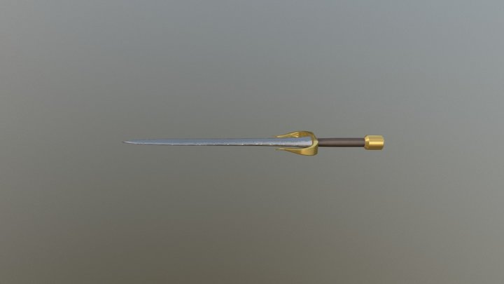 War ridden sword 3D Model