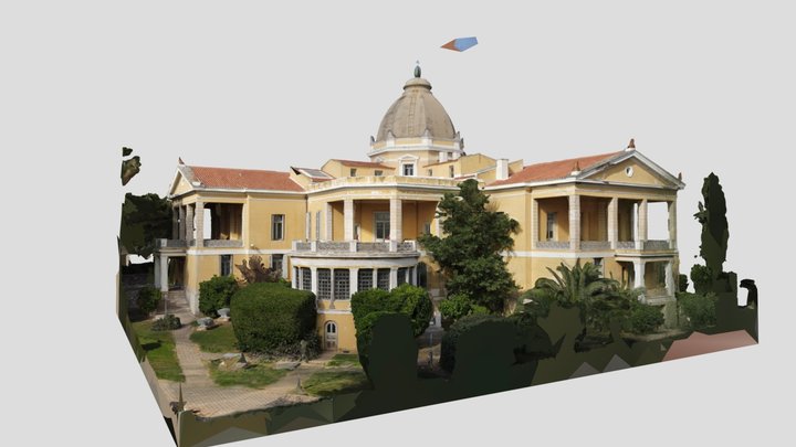 Βίλλα Καζούλη - 01 3D Model