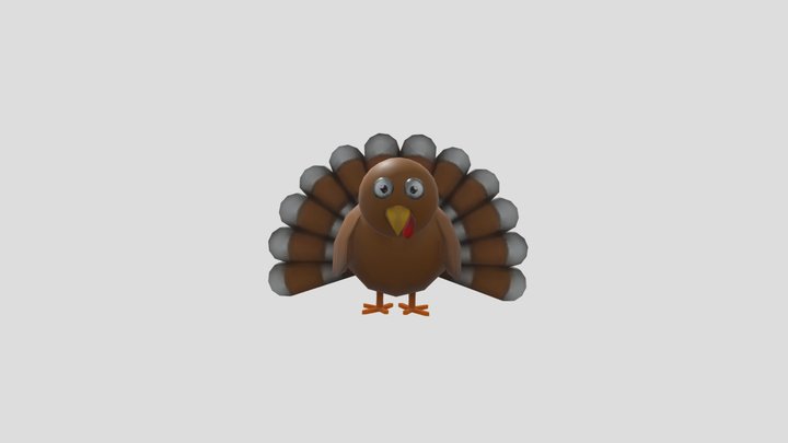 Roblox Cartoon Turkey 3D Model