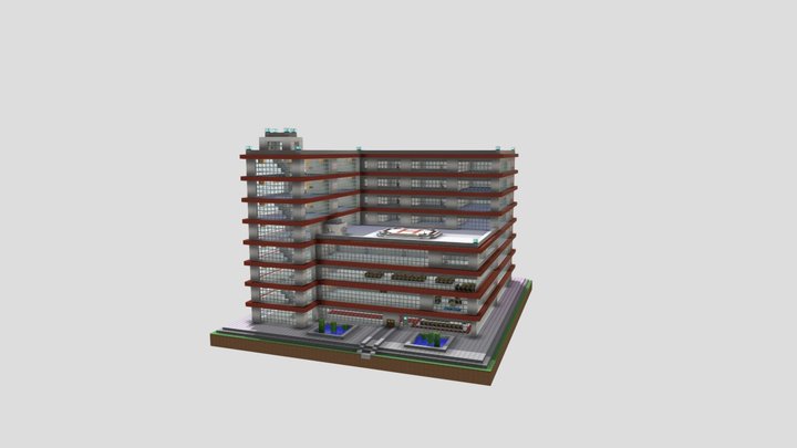 hotel-hospital 3D Model