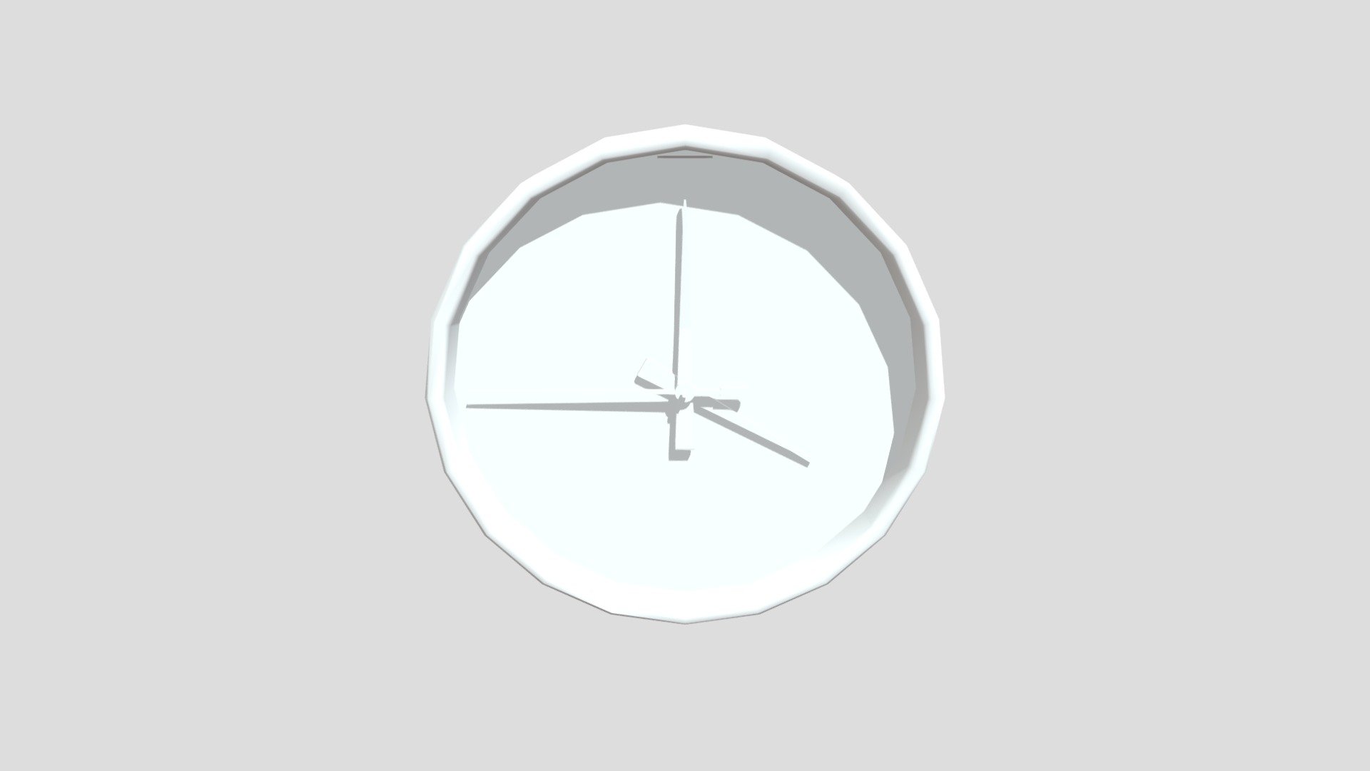 Clock from Poly by Google