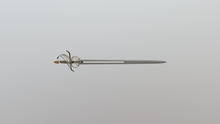 Cheydinhal Court Sword 3D Model