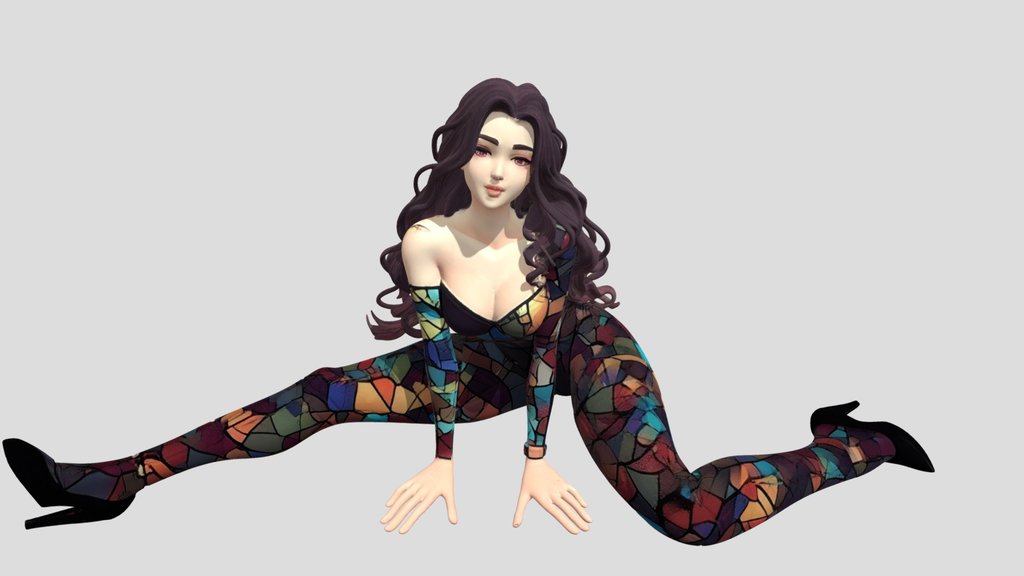 Chromatic Mosaic Pose