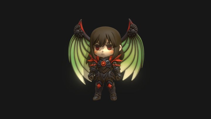 ROSE DRAGOON - THE LEGEND OF DRAGOON (PS1) 3D Model
