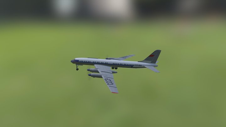 Tu114 – Modello 3D gratuito STL