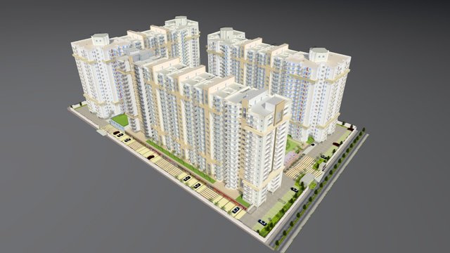 Site plan 3D Model