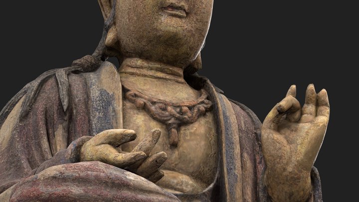 Seated Buddha - Multiband analysis 3D Model