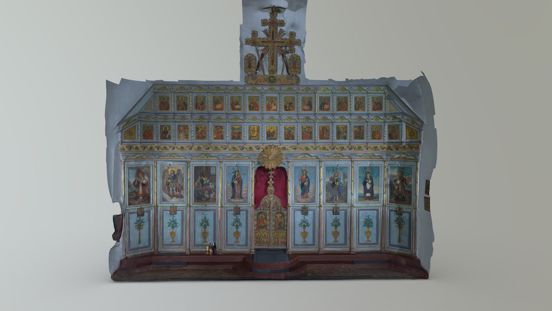 иконостас, храм рождества пресвете Богородице