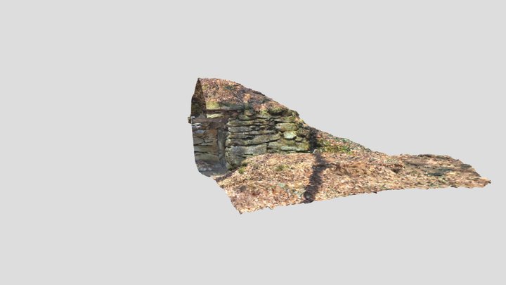 Stone Chamber - West Side 3D Model
